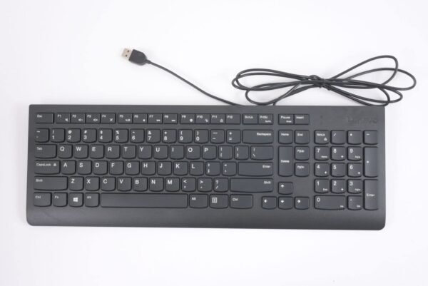 Ebid-Dealz Replacement for USB Wired Desktop US Keyboard Lenovo Calliope 00XH587 Black SD50L21375